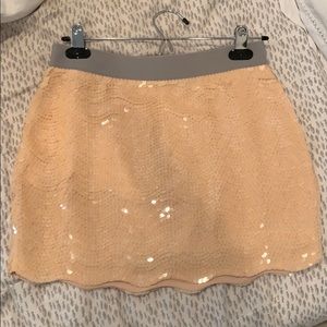 BCBG sequin skirt